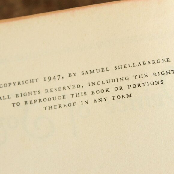 Vintage 1940s Book ,"Prince of Foxes" by Samuel Shellabarger, First Edition - Picture 8 of 10